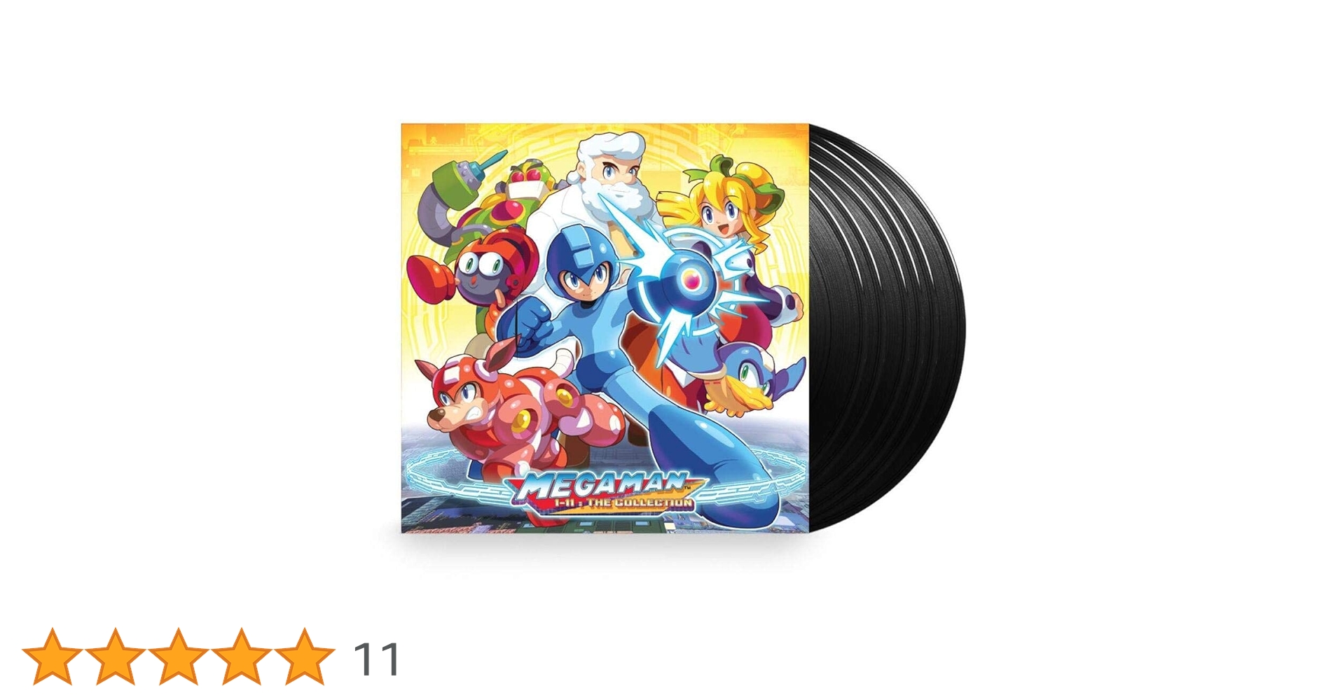 Mega Man 1-11: The Collection レコード Mega Man X 1-11 The Collection Vinyl Record Soundtrack 6 LP